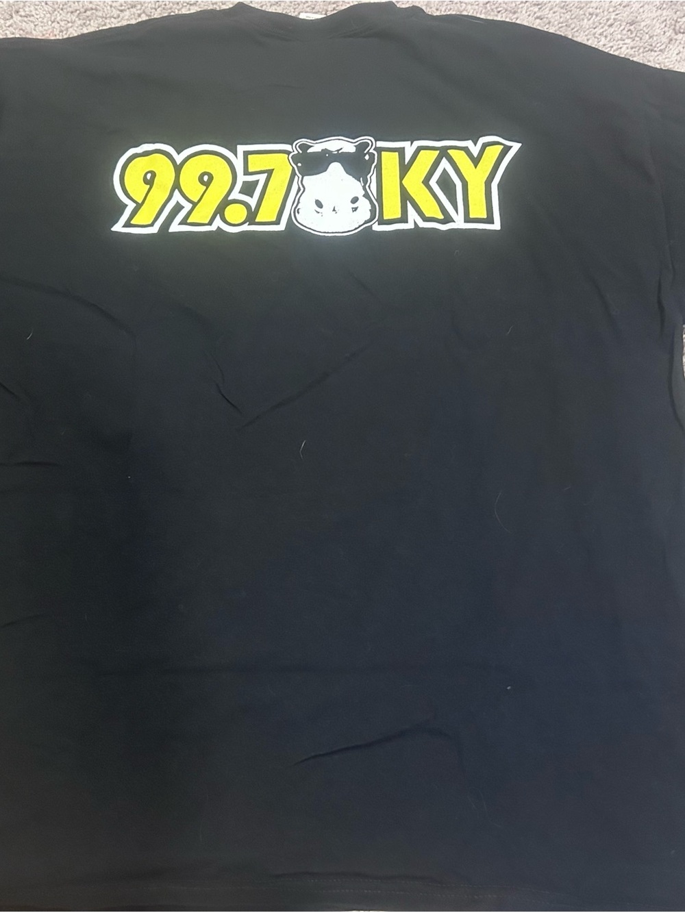 99.7 KY vintage y2k radio station merch shirt X-Large